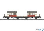 2-teiliges Set Kupplungswagen SBB Db "Sputnik" Swiss Express Ep. IV
