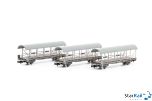 3-teiliges Set Nr. 4 BLS Autotransportwagen Ep. IV-V