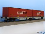 Containertragwagen Sggmrss 90 AAE "Crossrail" Ep. V-VI 