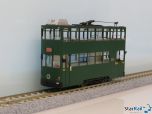 Hong Kong Tram Car Standard Green Version