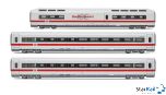 3-teiliges Ergänzungsset ICE 1 "Landshut" mit Speisewagen und 2x Wagen 2. Klasse Ep. V