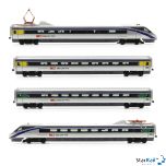 4-teiliges Grundset Elektrotriebzug SBB "CISALPINO" ETR 470 silbrig Ep. V Digital Sound