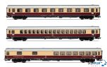 3-teiliges Set TEE-Wagen Helvetia 1. Klasse & Speisewagen DB Ep. IV