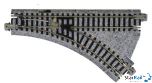 Elektrische Weiche rechts R150 45° EP150-45R 