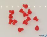 12er-Pack Seitenzahnräder Modul 05 Z10 Gerade