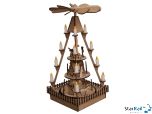 Weihnachtsmarkt-Pyramide