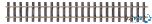 H0m Code75 Flexgleis Holzschwelle