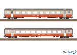 2-teiliges Set SBB Einheitswagen III Swiss Express Ep. IV