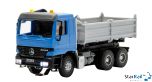 CarMotion Mercedes Benz ACTROS 3-achsig Muldenkipper mit Rundumleuchten
