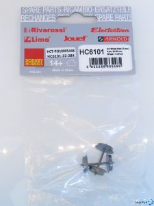 Wechselstrom-Radsatz 11.27 mm 2 Stück