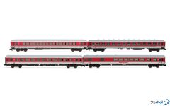 4-teiliges Set Reisezugwagen DB AG "InterCity" Ep. V