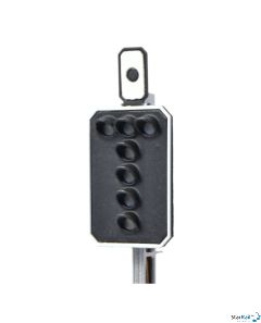 Schweizer Blocksignal mit 7 LEDs (Gelb/Grün+Grün/Rot/Grün/Gelb/Grün+Gelb)