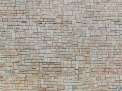 3D-Kartonplatte “Kalksteinmauer”