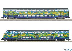 Doppelstockwagen-Set 2 DB AG "Touristik" Ep. VI