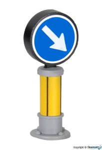 Verkehrszeichen 222 mit Beleuchtung