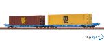Containerwagen VTG Sffggmrrss36 mit 40 ft-Containern "MSC" Ep. VI