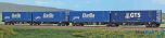 2-teiliges Set Containertragwagen Sggmrss 90 GTS "Barilla"
