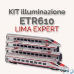 Platine mit LED Innenbeleuchtung zum Grundset ETR 610 von LIMA EXPERT
