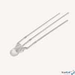 LED Zweifarbig warmweiss / rot 30° 2 Stück