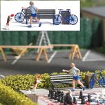 Action-Set: Frisbeespiel mit Hund