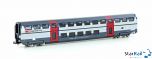 Doppelstockwagen SBB B(2E) IC2000 2. Klasse