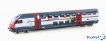 Doppelstocksteuerwagen mit Familienabteil SBB IC2000 Bt(2E) 2. Klasse