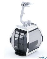 Gondel Omega IV Umlaufkabine weiss