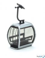 Gondel Omega V Umlaufkabine silber