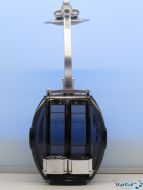 Gondel Omega IV Umlaufkabine anthrazit