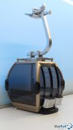 Gondel Omega IV Umlaufkabine gold