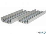 Gerade Brücke 2-gleisig 248 mm 2 Stück WS248V  
