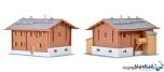 2 Stück Ländliche Häuser "Sertig"