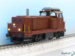 Diesellokomotive SBB Bm 4/4 18423 mit Kamin und Signum Ep. IVb