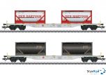 2-teiliges Set Container-Tragwagen Sgns 