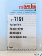 H0 Haftreifen-Satz Ø 6 mm Rad-Ø 9-10 mm 10 Stück