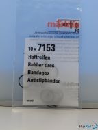H0 Haftreifen-Satz Ø 11 mm Rad-Ø 14-18 mm 10 Stück
