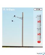 SBB H-Profilmasten mit Gotthardtyp Ausleger S (10 Stück) 