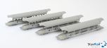 4-teiliges Ergänzungsset 3 mit Autozug Verladewagen Sdt Ep. VI