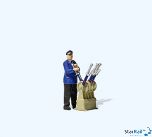 Stellwerkarbeiter Stellwerk