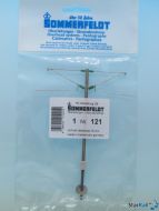 H-Profil-Mittelmast für 78 mm Gleisabstand