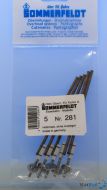 FO Furka Holz-Streckenmast 5 Stk.