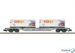 Containertragwagen SBB Sgns "coop®"