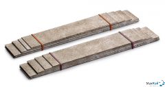Ladegut Stahlplatten für Coilwagen H0