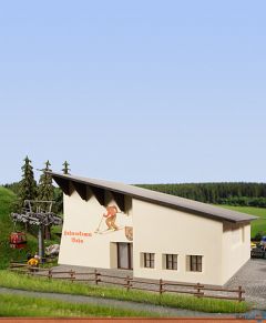 Hahnenkamm Seilbahn Gebäudebausatz