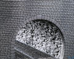 Tunnelröhre Felsstruktur