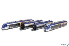 4-teiliger Triebzug SNCF AGC 4 "Alsace" Ep. VI Märklin-System Sound