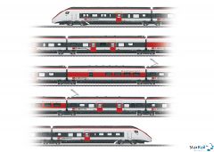 Hochgeschwindigkeits-Triebzug RABe 501 022 Giruno "Vaud/Waadt" Märklin-System Sound