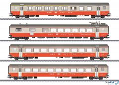 4-teiliges Set SBB Einheitswagen III Swiss Express Ep. IV 