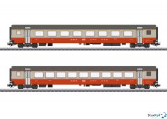 2-teiliges Set SBB Einheitswagen III Swiss Express Ep. IV