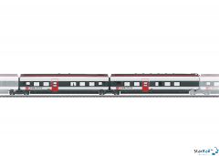 Ergänzungswagen-Set 2 zum RABe 501 022 "Vaud/Waadt" Giruno